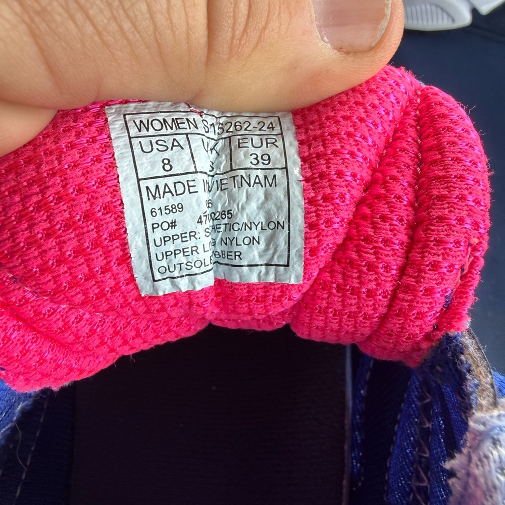 Saucony Pink and Blue Women's Sneakers - Picture 3 of 4